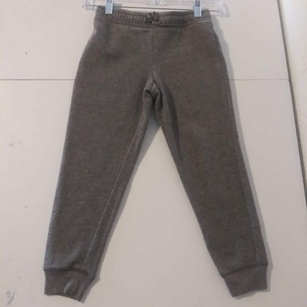 Athletic works girls size S (6-6X) gray sweat pants